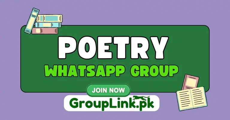 Poetry WhatsApp Group